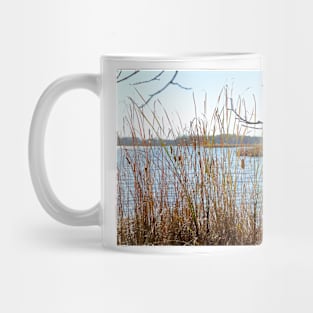 Lake John through the Cattails Mug